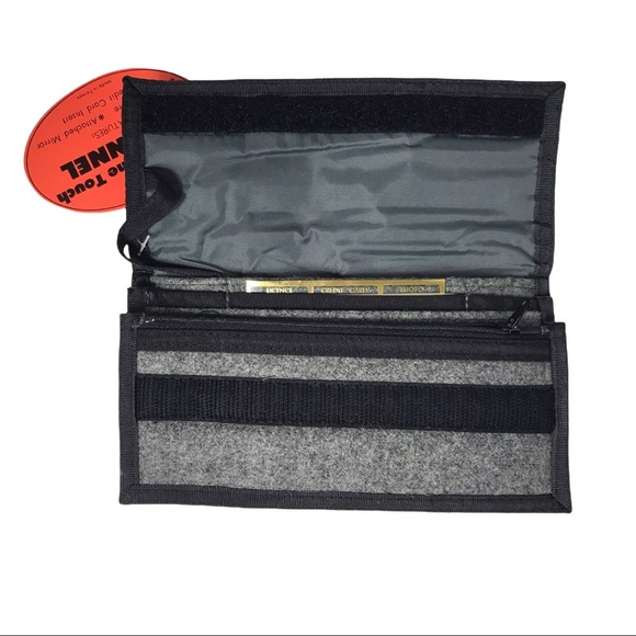 NWT Soft Flannel Gray Long Wallet - Picture 5 of 12